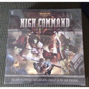 Warmachine High Command Strategy Board Game Play Against Hordes New Sealed